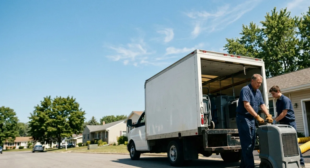 Water Damage Cleanup in Towanda, IL near me